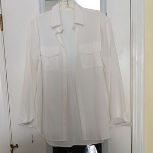 Classic White Men's Shirt